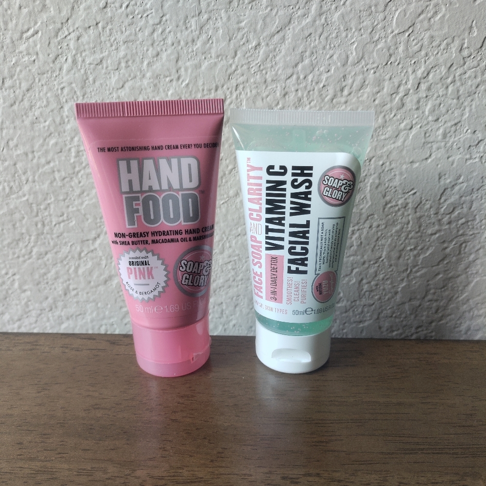 2pc Soap & Glory Travel Size Bundle